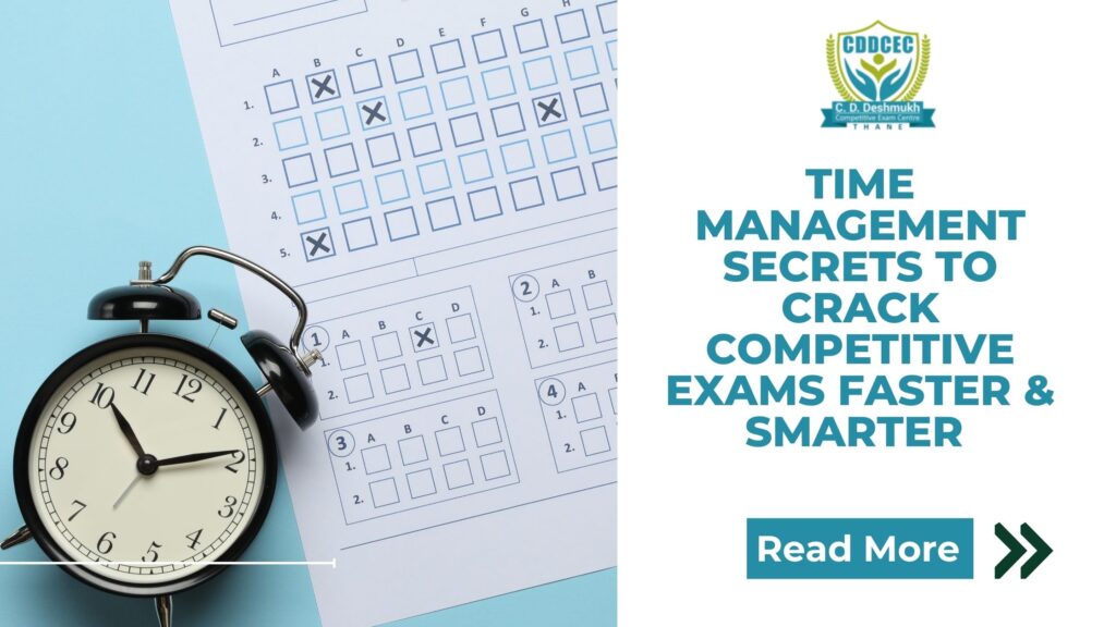 time management for competitive exams