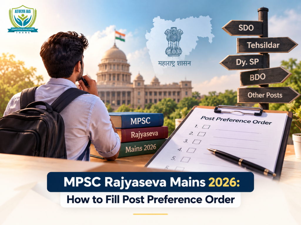 MPSC Rajyaseva Post Preference Guide